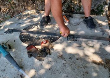 Δολιοφθορά σε αρδευτικό έργο στις πηγές Αγ. Γεωργίου Μορφοβουνίου Καρδίτσα