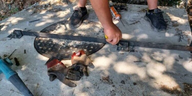 Δολιοφθορά σε αρδευτικό έργο στις πηγές Αγ. Γεωργίου Μορφοβουνίου Καρδίτσα