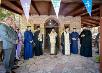 Η πανήγυρη του Αγίου Κοσμά του Αιτωλού στο Μέγα Δένδρο Θέρμου (φωτο)