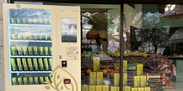 Ελαιόλαδο σε αυτόματους πωλητές: Μία προτότυπη ιδέα σύντομα σε όλη την Ελλάδα