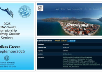 Παγκόσμιο Πρωτάθλημα Ελεύθερης Κατάδυσης στον Δήμο Ξηρομέρου και στον Μύτικα (video)