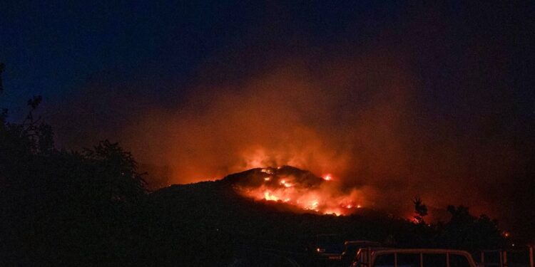 Φωτιά στην Ορεστιάδα στην περιοχή Αμμόβουνο- Ενισχύθηκαν οι δυνάμεις