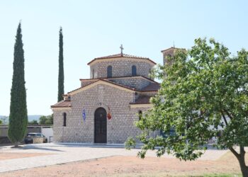 Ολοκληρώθηκε η πρώτη φάση της ανακαίνισης του Καθολικού στην Ιερά Μονή Αγίου Κοσμά Θέρμου (φωτο)