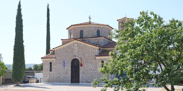 Ολοκληρώθηκε η πρώτη φάση της ανακαίνισης του Καθολικού στην Ιερά Μονή Αγίου Κοσμά Θέρμου (φωτο)