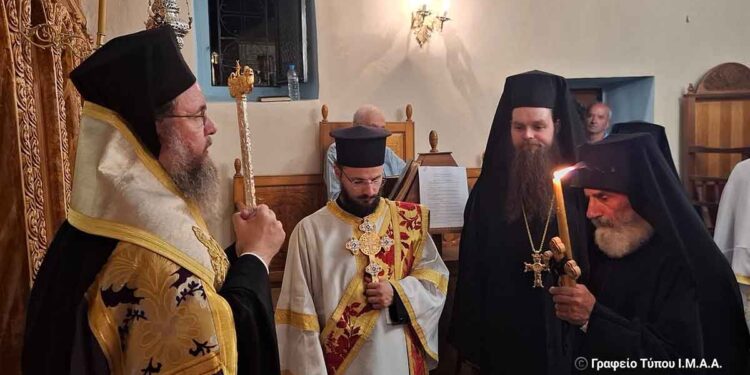 Ιερά Μονή Παναγίας Λεσινιώτισσας: Κουρά μοναχού Αμφιλόχιου (φωτο)