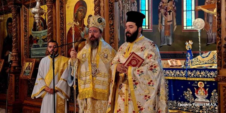 Χειροτονία νέου Πρεσβυτέρου στον Ιερό Μητροπολιτικό Ναό Ζωοδόχου Πηγής Αγρινίου