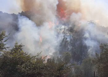 Μεγάλη πυρκαγιά στην Ποταμούλα Αγρινίου – Προληπτική απομάκρυνση κατοίκων προς Αγρίνιο