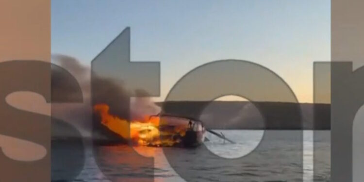 Επιχείρηση διάσωσης σε φλεγόμενο ιστιοφόρο κοντά στη Δήλο