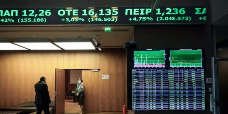 Χρηματιστήριο Αθηνών: Κλείσιμο με οριακή άνοδο 0,06%, στα 194,25 εκατ. ευρώ ο τζίρος