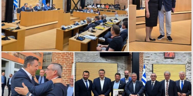 Στην Θεσσαλονίκη συνεδρίασε το Διοικητικό Συμβούλιο της Ενωσης Περιφερειών Ελλάδος