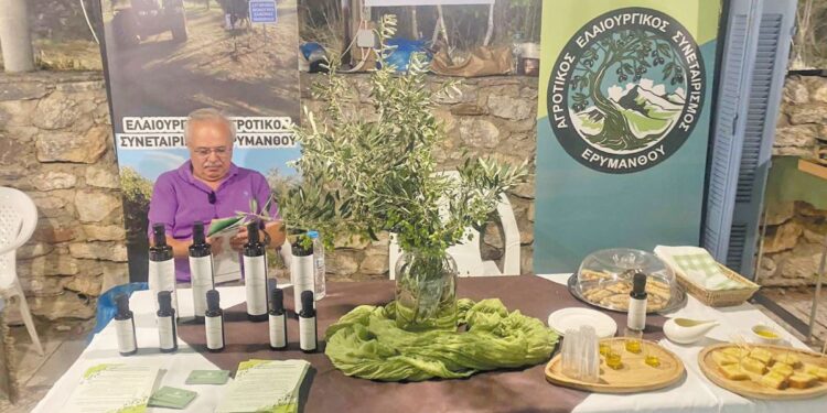 Αχαΐα: Το ελαιόλαδο του Ερυμάνθου κερδίζει τις εντυπώσεις