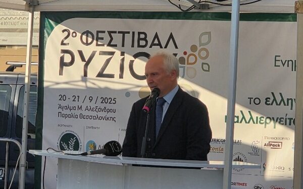 Γ. Ανδριανός: Στρατηγικοί άξονες για το μέλλον της ελληνικής ρυζοκαλλιέργειας