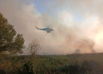 Αγρίνιο: Κινητοποίηση της Πυροσβεστικής για φωτιά στη Λεύκα – Επιχειρούν εναέρια μέσα (φωτο)