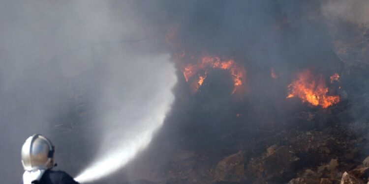 Μεγάλη φωτιά στην Ανατολική Μάνη