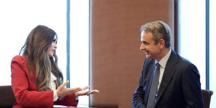 Κίμπερλι Γκίλφοϊλ: Η πρώτη γνωριμία με τον Κυριάκο Μητσοτάκη και η εκτίμηση για το ζεύγους Κυριακού