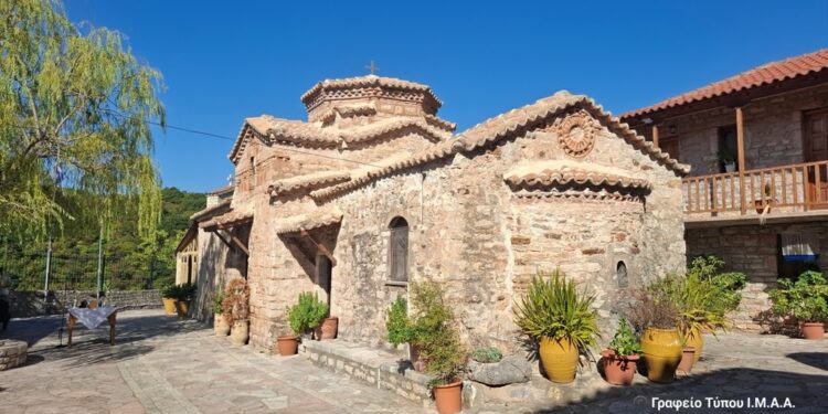 Έναρξη εργασιών Αποκατάστασης και Ανάδειξης της Ιεράς Μονής Μυρτιάς