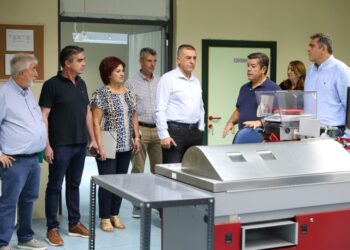 Το Εθνικό Κέντρο Ταξινόμησης Βάμβακος στην Καρδίτσα επισκέφθηκε ο Περιφερειάρχης Θεσσαλίας