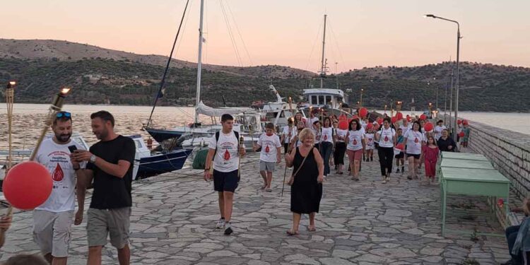 Ξηρόμερο: Επιτυχής η 23η Λαμπαδηδρομία Εθελοντών Αιμοδοτών που διοργάνωσε η ΠΟΣΕΑ (φωτο)