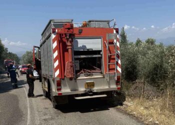 Κινητοποίηση της Πυροσβεστικής για φωτιά στο Σκάλωμα Αγρινίου