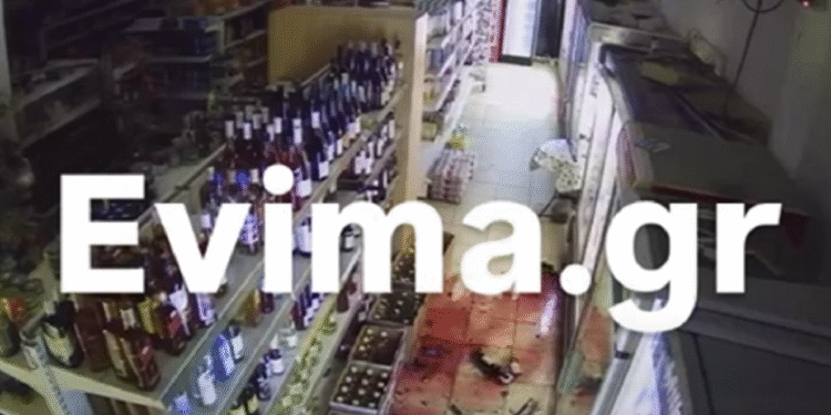 Σεισμός 5,2 Ρίχτερ στην Εύβοια: Βίντεο ντοκουμέντα από τη στιγμή της ισχυρής δόνησης