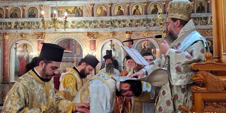 Καμαρούλα Αγρινίου: Νέος διάκονος στην Μητρόπολη Αιτωλίας και Ακαρνανίας (φωτο)