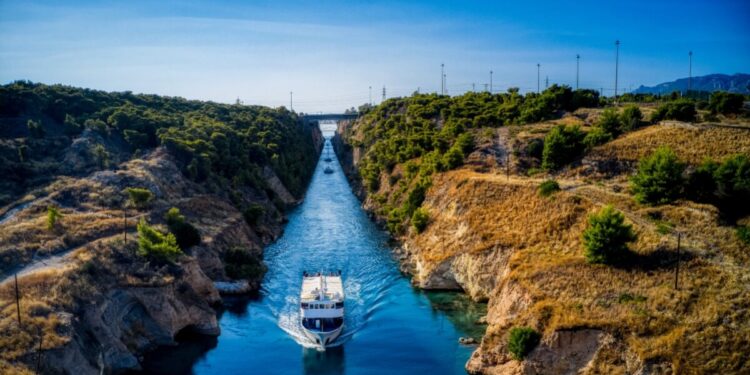 Κλείνει η Διώρυγα της Κορίνθου λόγω εργασιών αποκατάστασης