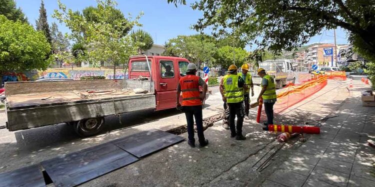 Αγρίνιο: Κλειστό από την Παρασκευή τμήμα της οδού Μακρή για τις ανάγκες του έργου φυσικού αερίου