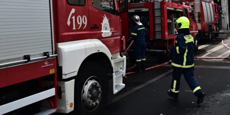 Φωτιά στη Ρόδο ανάμεσα στα χωριά Αρχίπολη και Ελεούσα