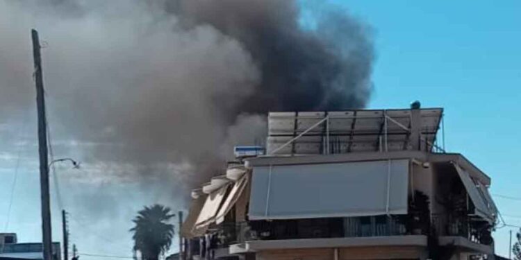 Νεοχώρι Μεσολογγίου: Μεγάλη αναστάτωση για φωτιά σε σπίτι (φωτο & video)