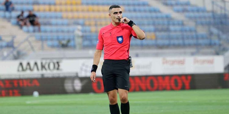 Ο Γιώργος Κόκκινος διαιτητής στο Λεβαδειακός – Παναιτωλικός