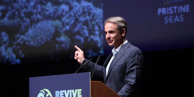 Κυριάκος Μητσοτάκης: Θα θεσμοθετήσουμε τα δύο μεγάλα θαλάσσια πάρκα στο Ιόνιο και τις  Κυκλάδες το συντομότερο