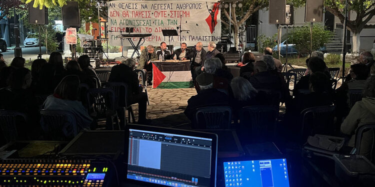 Με μεγάλη επιτυχία πραγματοποιήθηκε η Συναυλία Αλληλεγγύης στην Αγωνιζόμενη Παλαιστίνη στο Μεσολόγγι