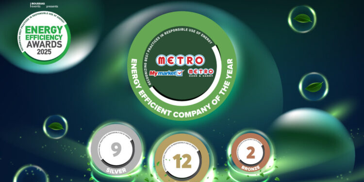 Η METRO Energy Efficient Company of the Year