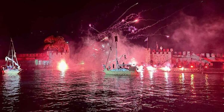 454η Επέτειος της Ναυμαχίας της Ναυπάκτου – Απόψε η εντυπωσιακή Αναπαράσταση στο Ενετικό Λιμάνι