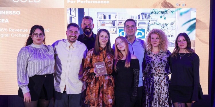 Η ΙΚΕΑ απέσπασε 7 διακρίσεις στα Peak Performance Marketing Awards 2025