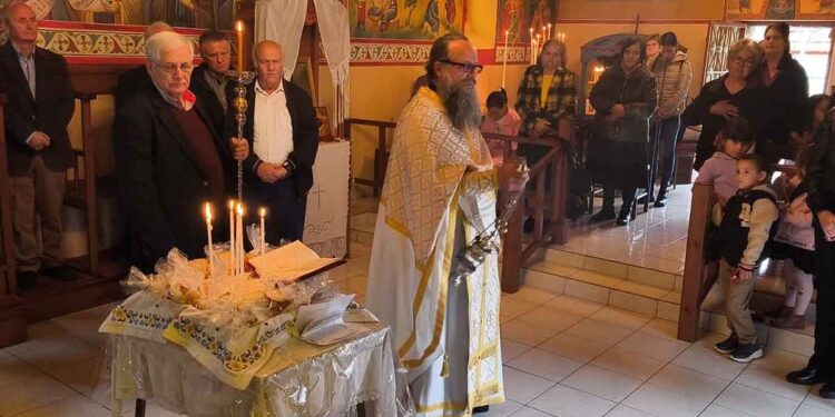 Η Βαλμάδα Βάλτου τίμησε τον προστάτη της Άγιο Δημήτριο (φωτο & videos)