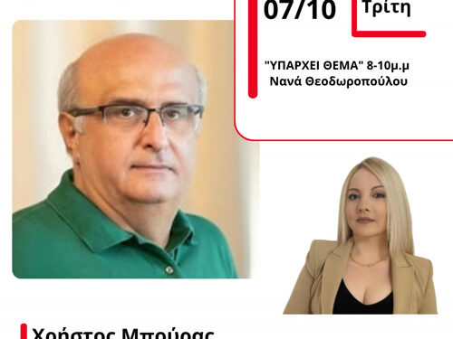 Χρήστος Μπούρας: «Αν δεν υπάρξουν στο Αγρίνιο υποδομές για τα τμήματα του Πανεπιστημίου, σύντομα θα είναι αργά»