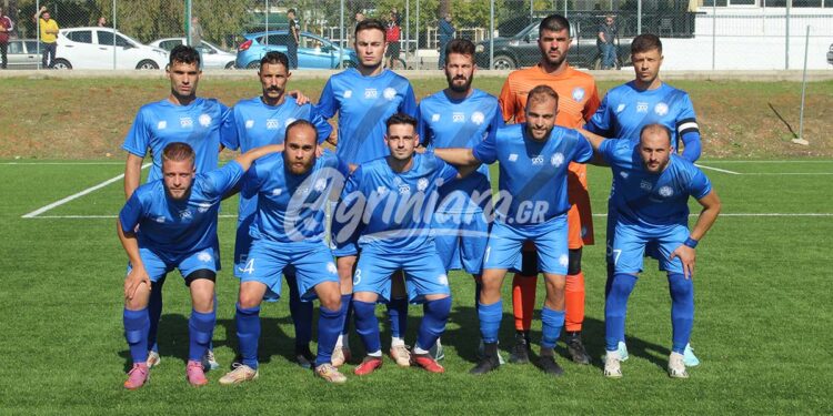 Διπλό με ανατροπή η ΑΕ Μεσολογγίου 1-2 το Άρωμα Βαρετάδας και… κορυφή