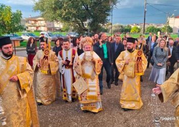 Τα εγκαίνια του Ιερού Ναού Αγίας Βαρβάρας Αγρινίου (φωτο)