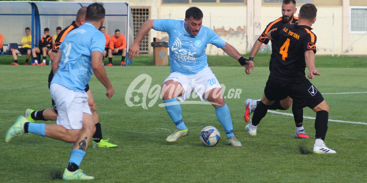 Ένωση Αγίου Δημητρίου – Αστέρας Αγρινίου: «Λευκή» ισοπαλία με λίγες φάσεις, μεγάλη ένταση και δύο αποβολές