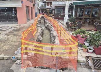 Αμφιλοχία: Προσωρινή διακοπή κυκλοφορίας οχημάτων στην οδό Θ. Χαβίνη