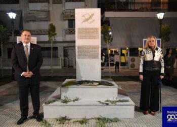 Ο «Ύμνος εις την Ελευθερίαν» αντήχησε ξανά στο Μεσολόγγι (φωτο)