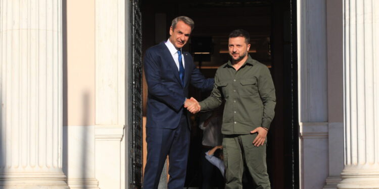 Στην Αθήνα σήμερα ο Βολοντίμιρ Ζελένσκι: Συναντήσεις με Μητσοτάκη και Τασούλα, στο επίκεντρο η ενέργεια