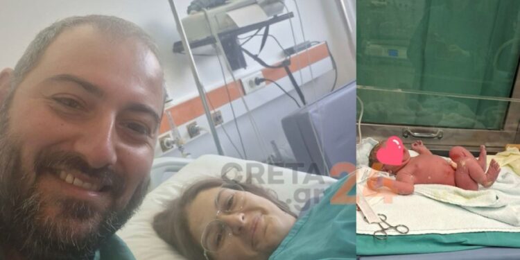 Ηράκλειο: Γέννησε μέσα στο αυτοκίνητο στη θέση του συνοδηγού – «Έρχεται το μωρό, ηρέμησε και τρέχα»