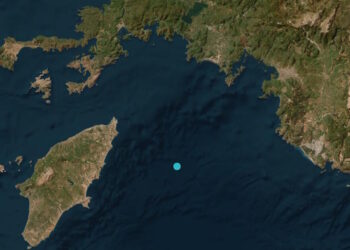 Σεισμός 3,7 Ρίχτερ ανοιχτά από τη Ρόδο και κοντά στην Τουρκία