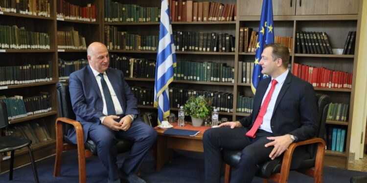 Συνάντηση Τσιάρα – Χάνσεν: Καθήκον μας να διασφαλίσουμε ότι η νέα ΚΑΠ θα παραμείνει εργαλείο ανάπτυξης, καινοτομίας και κοινωνικής συνοχής