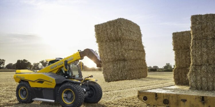 NEW HOLLAND TH hybrid. Ο νέος υβριδικός πρωτότυπος τηλεσκοπικός φορτωτής που προσφέρει πρακτική, βιώσιμη ισχύ για το χειρισμό υλικών.