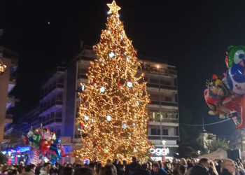 Αγρίνιο: Την Κυριακή 7 Δεκεμβρίου θα ανάψει το Χριστουγεννιάτικο δέντρο της πόλης