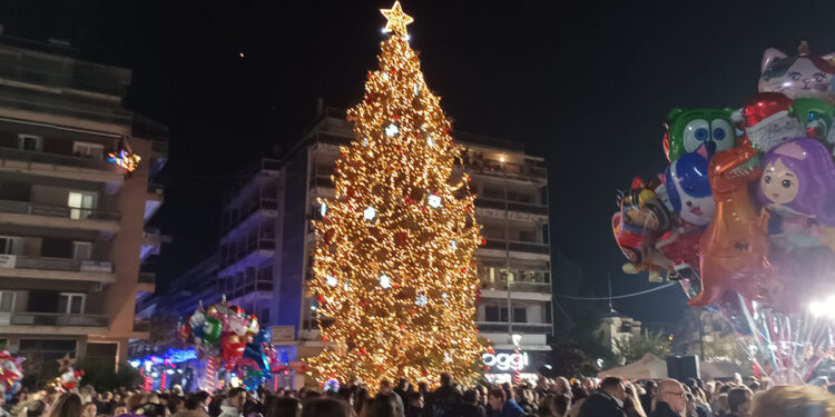 Αγρίνιο: Την Κυριακή 7 Δεκεμβρίου θα ανάψει το Χριστουγεννιάτικο δέντρο της πόλης