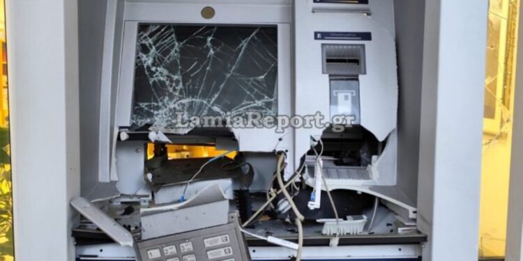 Βοιωτία: Ανατίναξαν ΑΤΜ στο Κυριάκι και πήραν όλα τα χρήματα